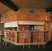 seceuroscreen 1500 fitted into pub bar